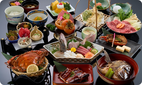 夕食の写真