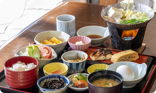 朝食の写真
