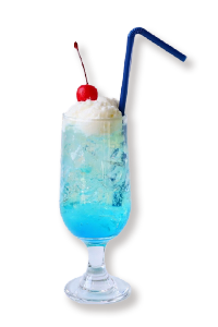 ブルークリームソーダの写真