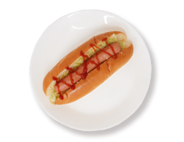 ホットドッグの写真